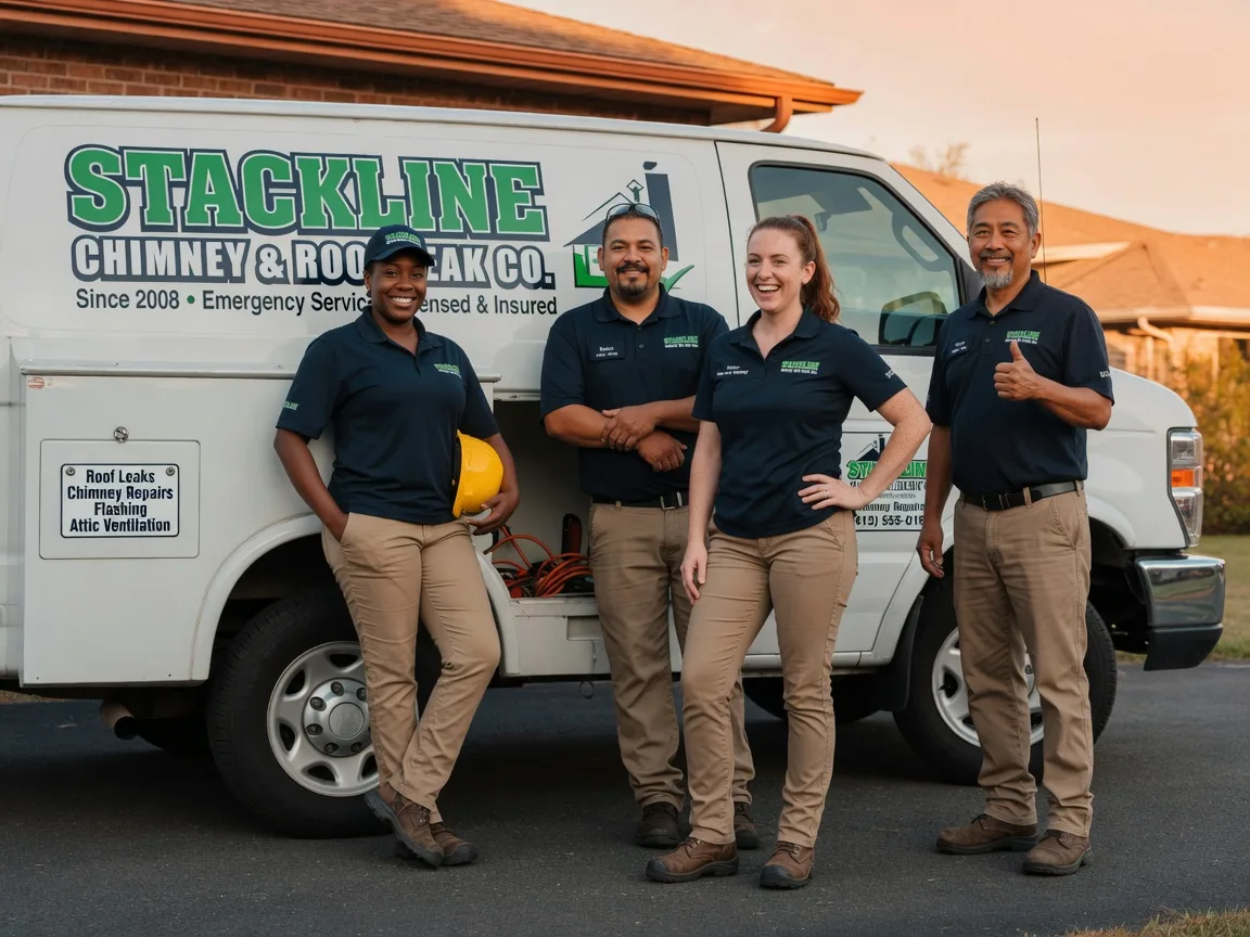Chimney flashing repair company in Dallas Center, IA